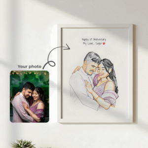 Doodle Sketch Frame (3 Person Max)