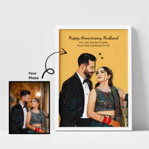 Digital Illustration Frame (3 Person Max)